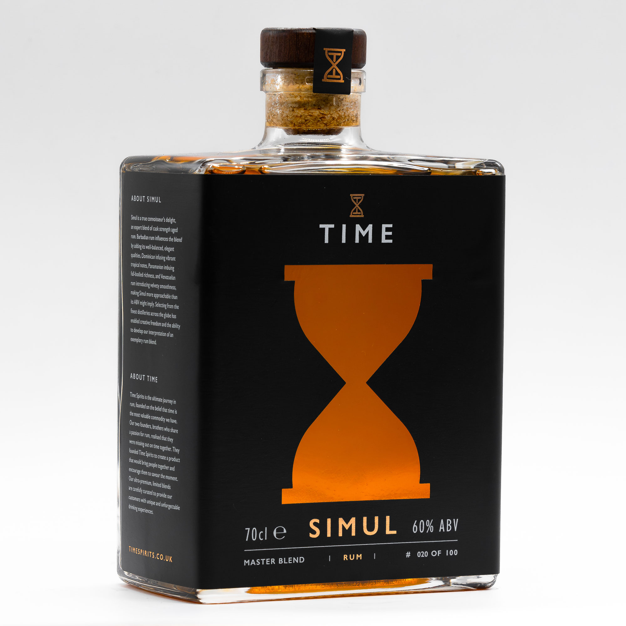 Bottle of Time Spirits Simul Rum