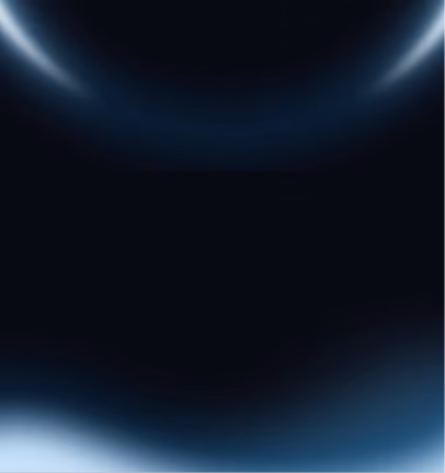 Abstract dark gradient background with smooth light reflections at the top corners and subtle blue glow at the bottom.