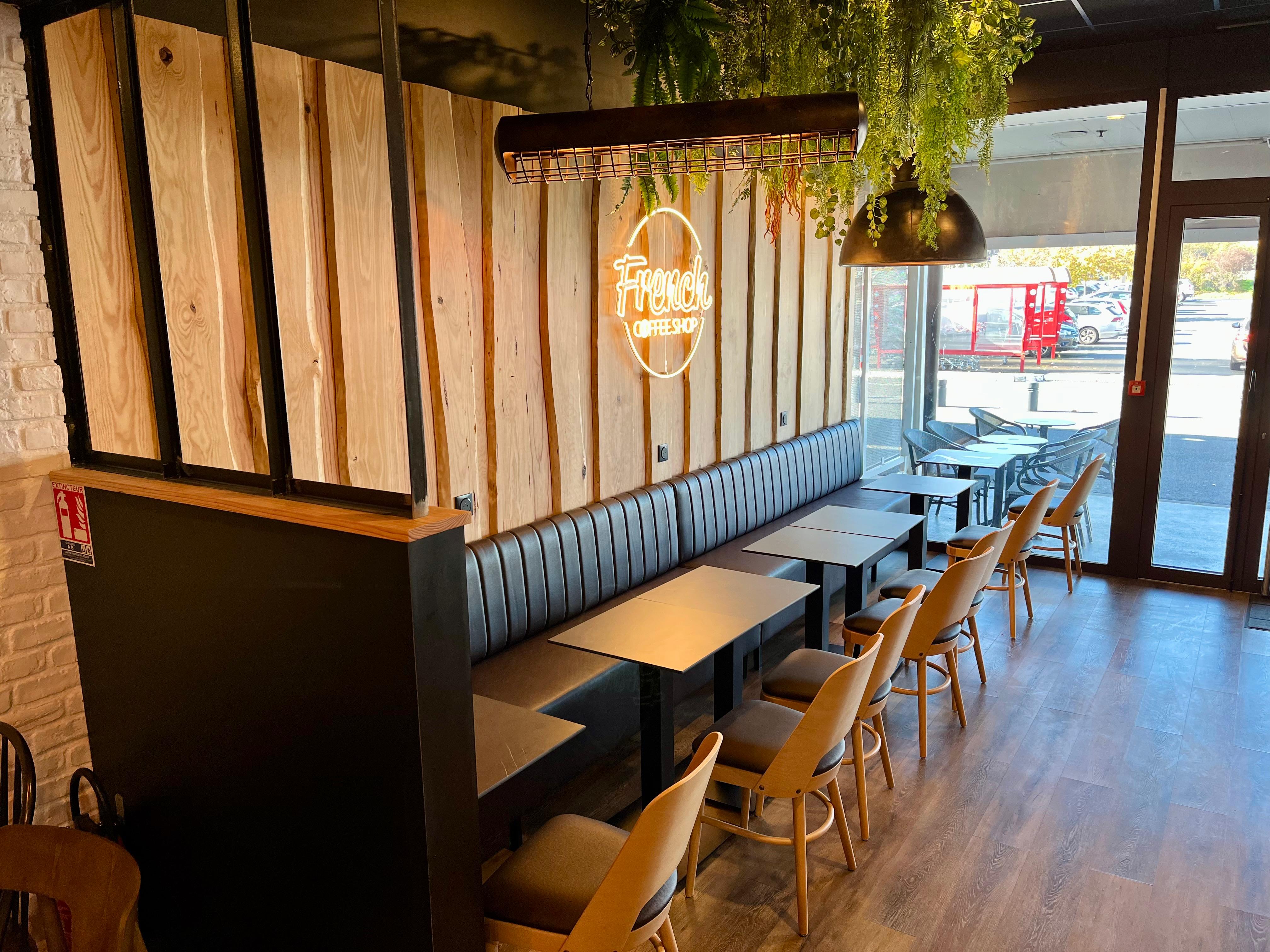 Un espace chaleureux dans la Galerie Saint Jean