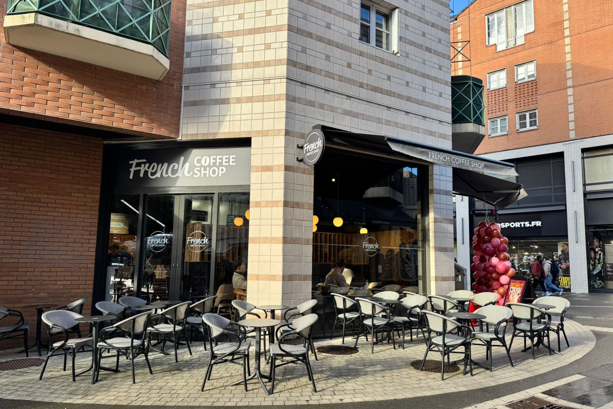 French Coffee Shop Saint Quentin devanture