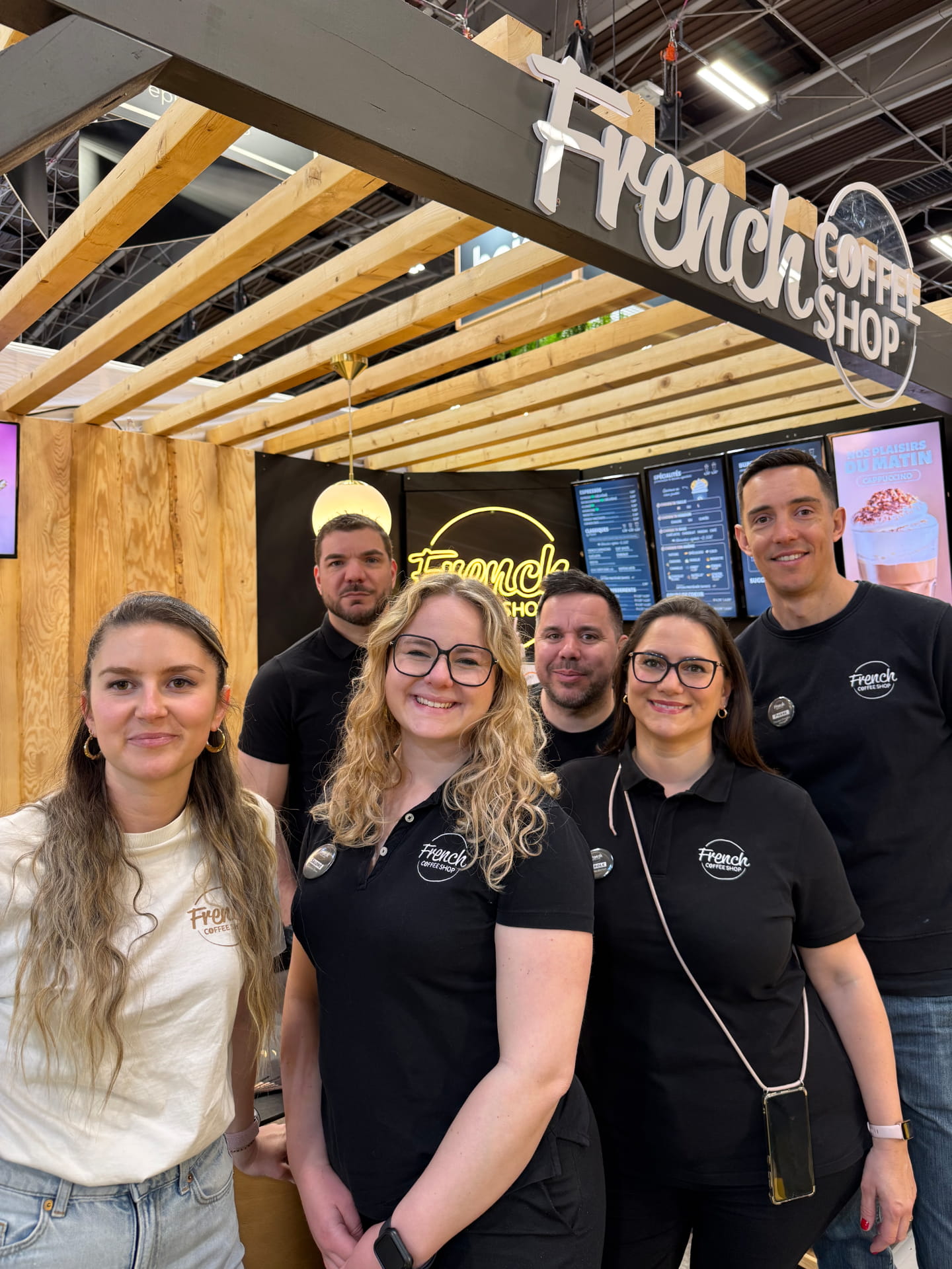 Nous pouvons voir l'équipe du siège 