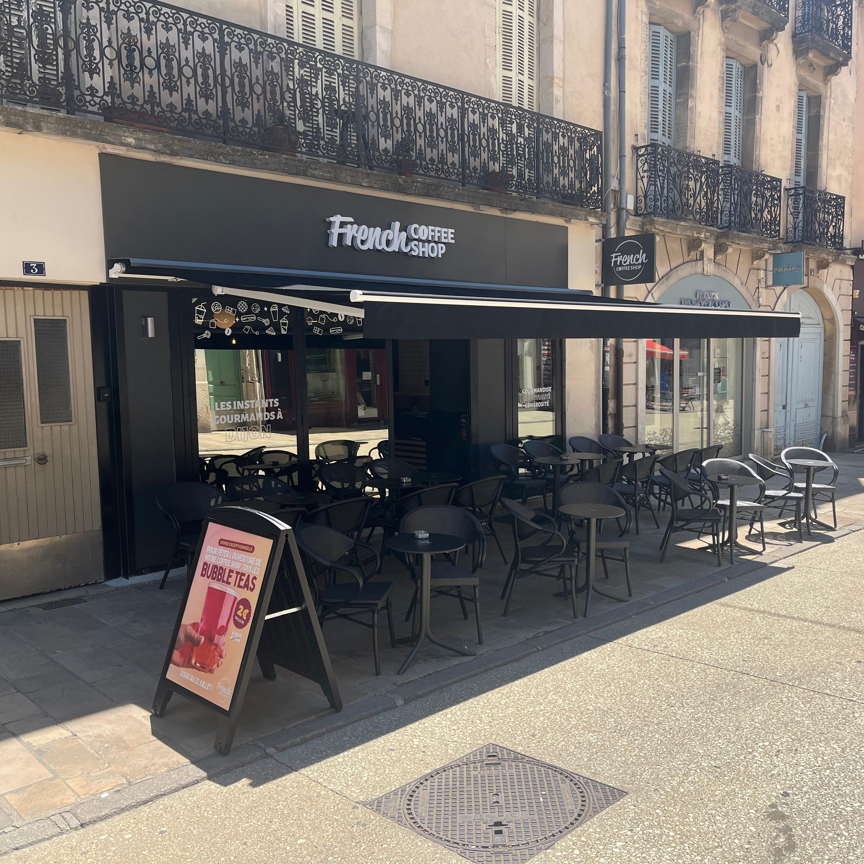 Devanture French Coffee Shop Dijon