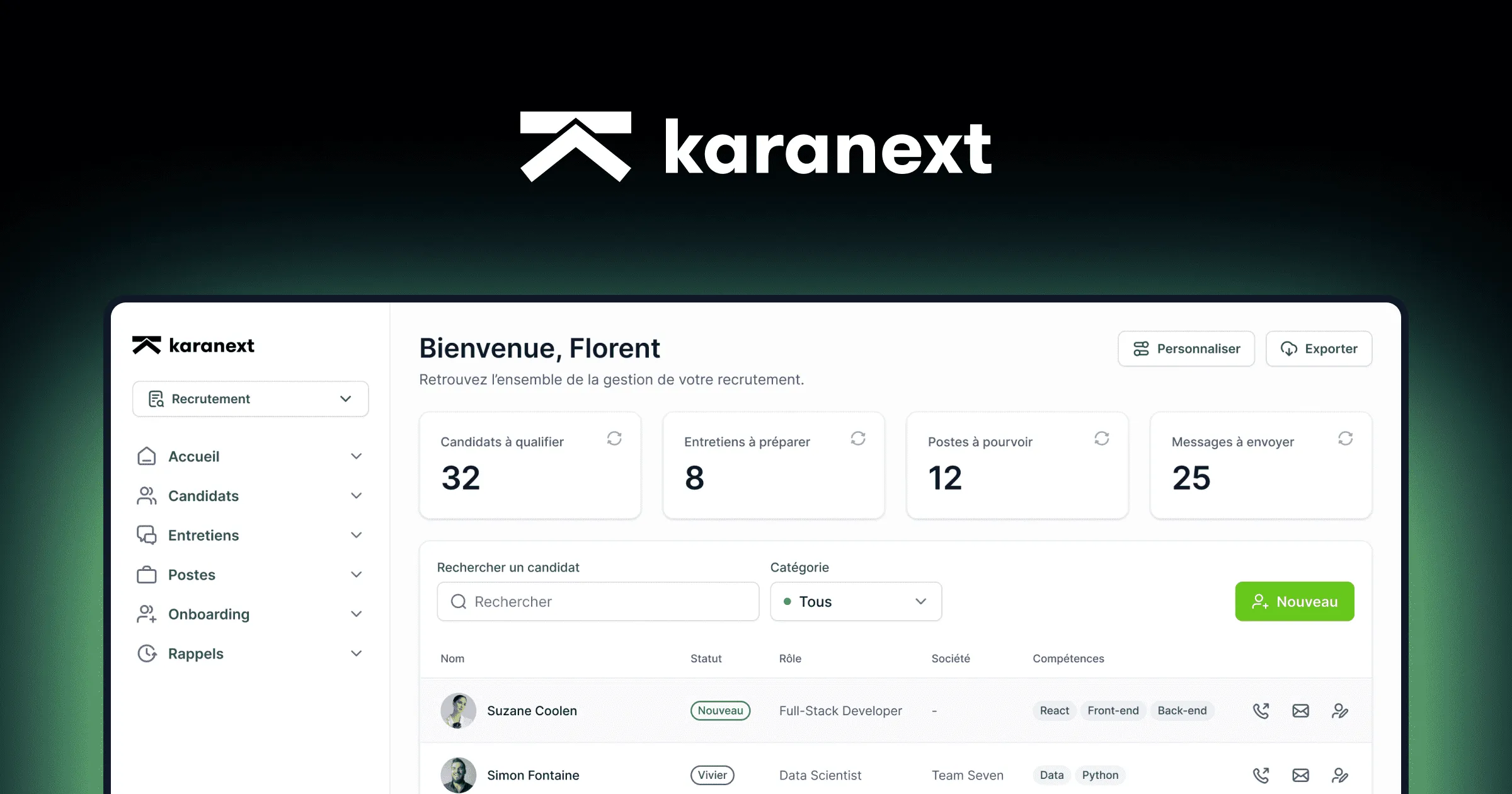karanext recrutement