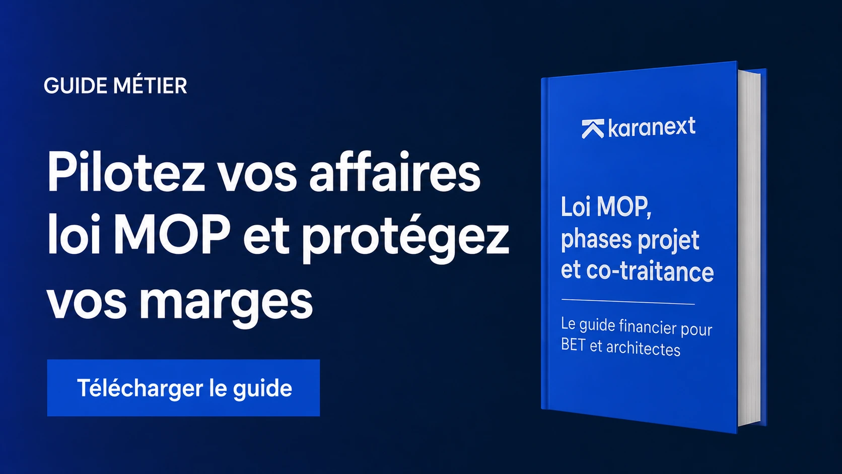 Loi MOP : guide pour BET et cabinets d'architectes