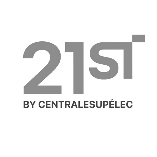 Logo twenty first by centralesupélec