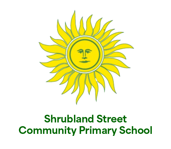 Shrubland Street Community Primary School logo