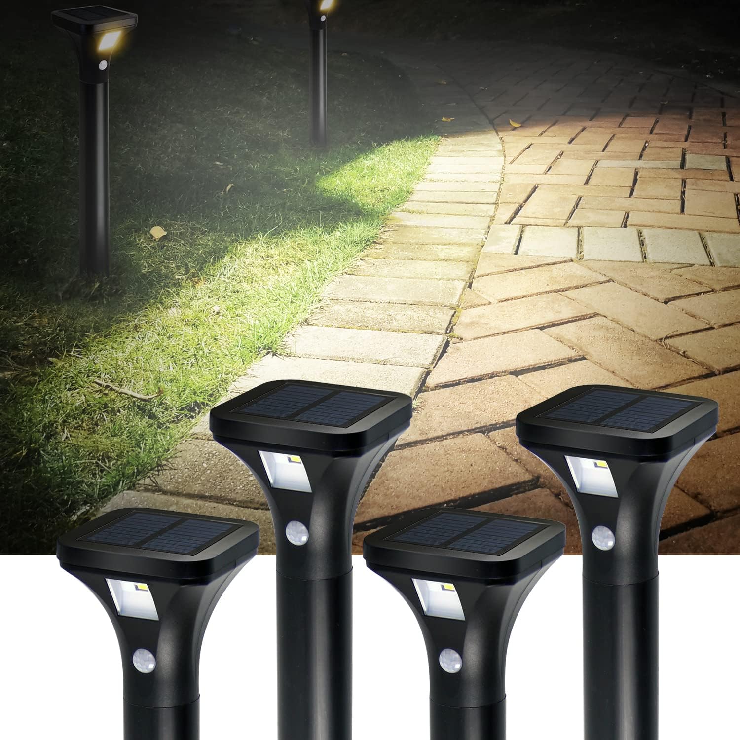 Night Driveway Motion Sensor Lights