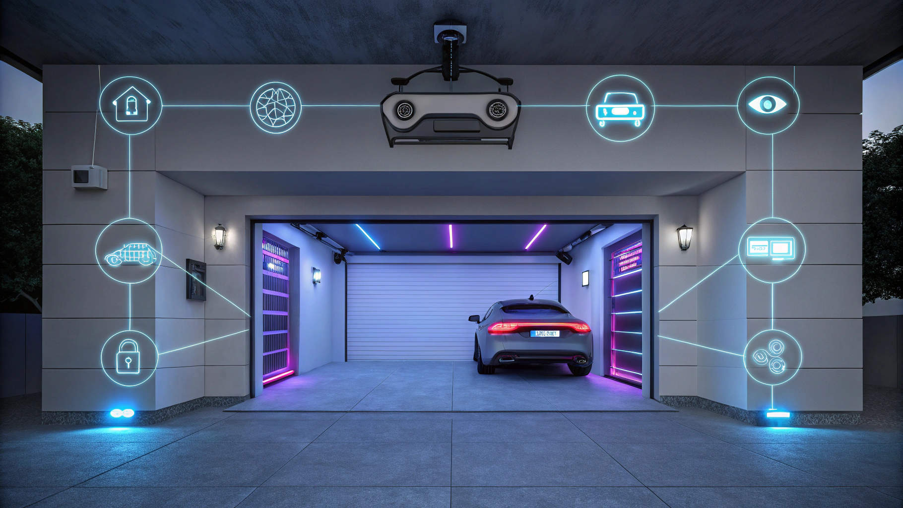 Smart Home Garage Security System