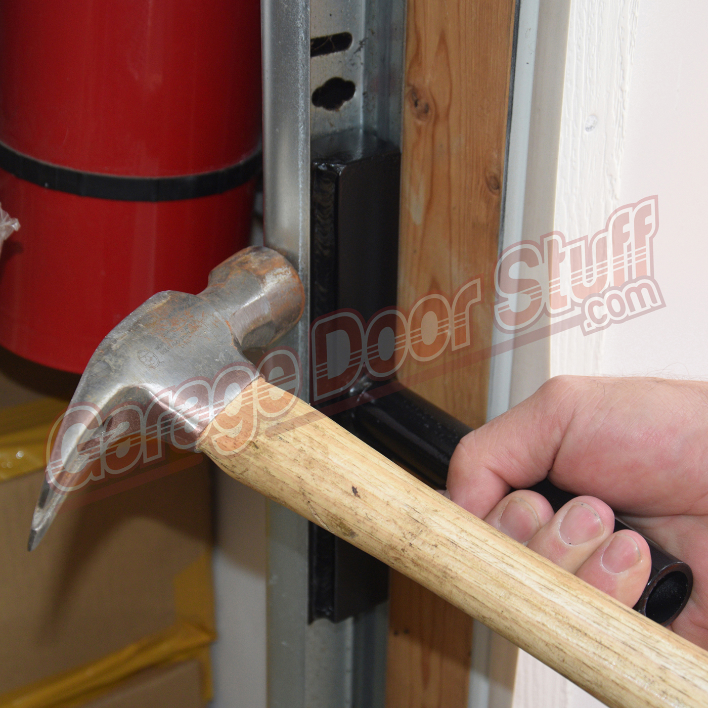 Garage Door Track Tool