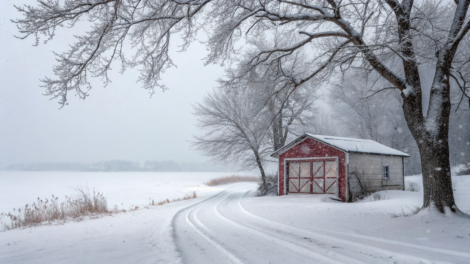 Winter Landscape in Waukesha