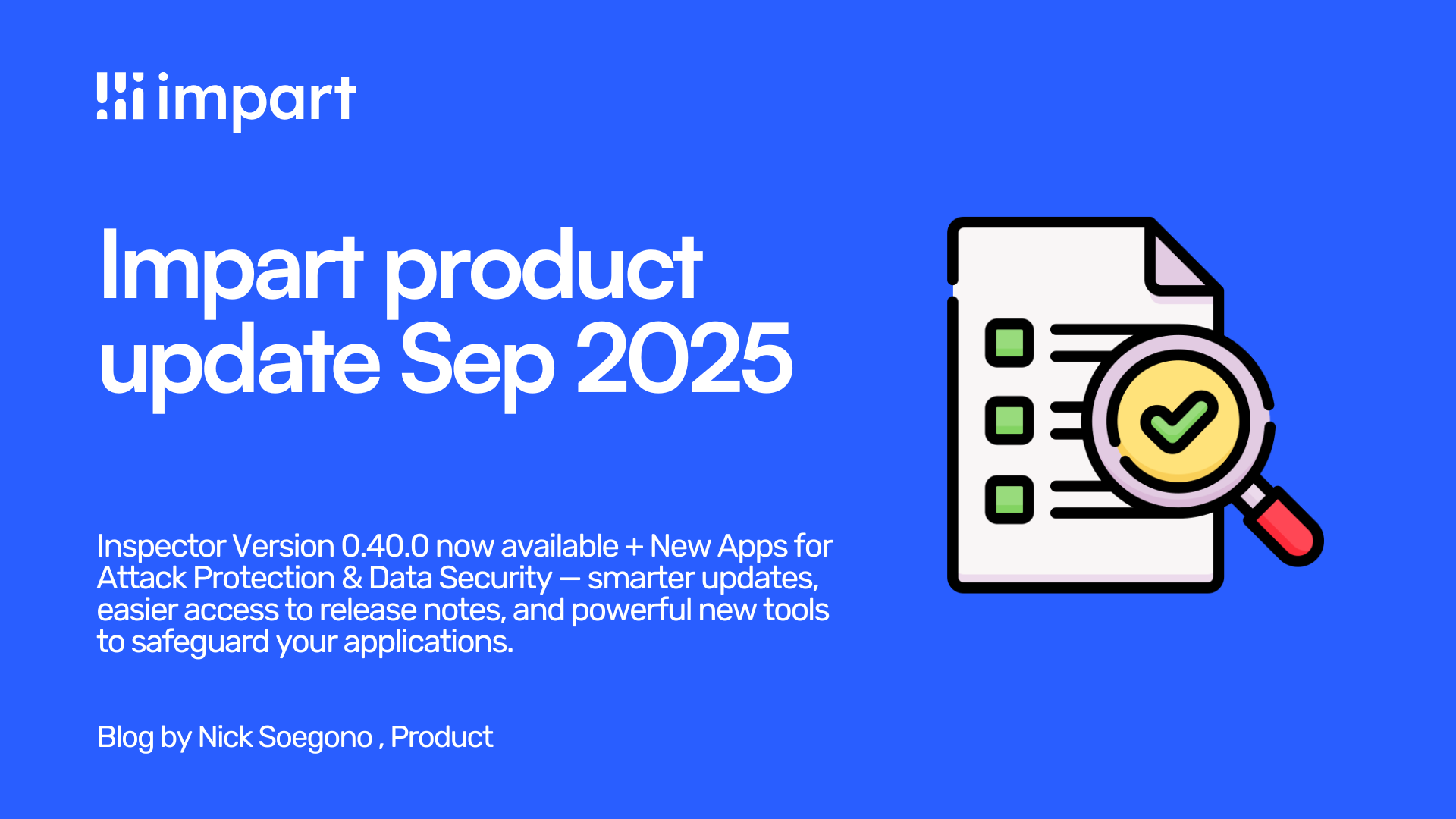 Impart Product Update - Sep 2025