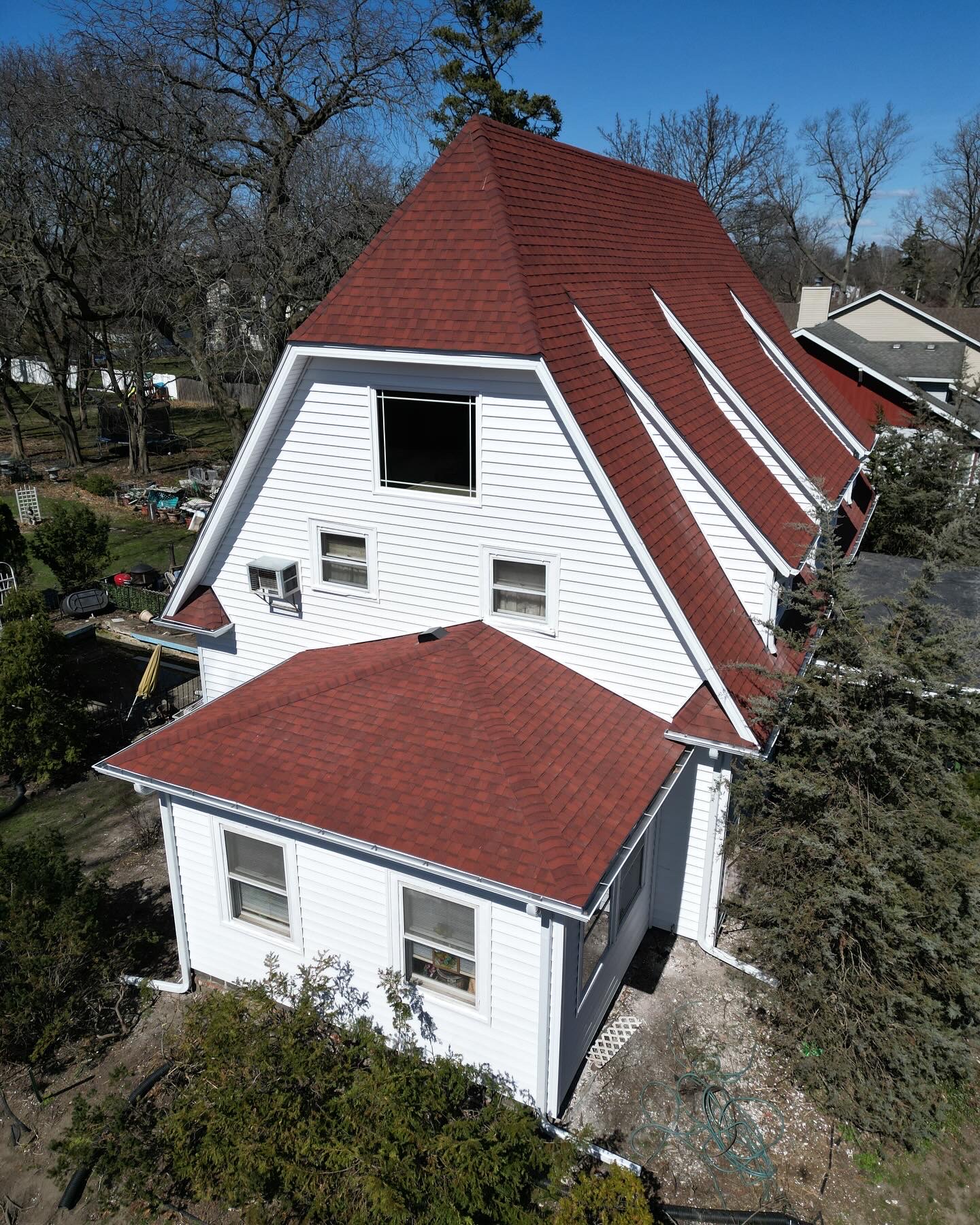 Home exterior from a completed UV Exteriors project
