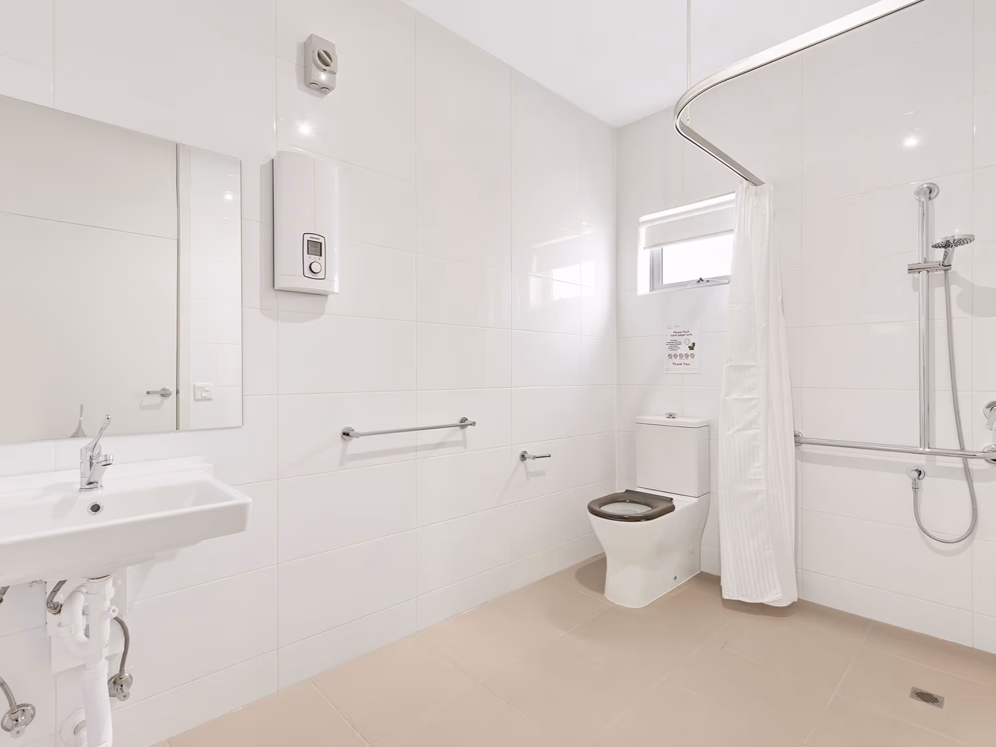 Bathroom of InPlace Living's High Physical Support SDA in Jacana