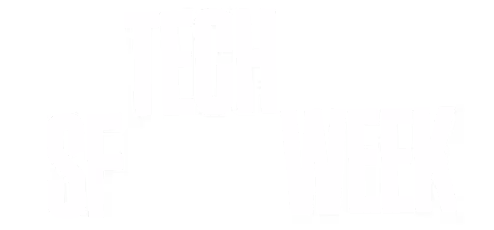White bold text reading 'SF TECH WEEK' on a black background.