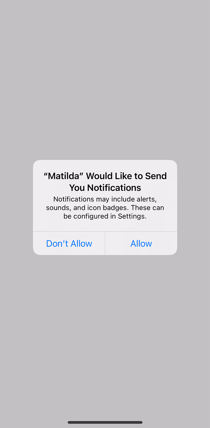 UX Gallery Screens - Matilda - Setup and onboarding