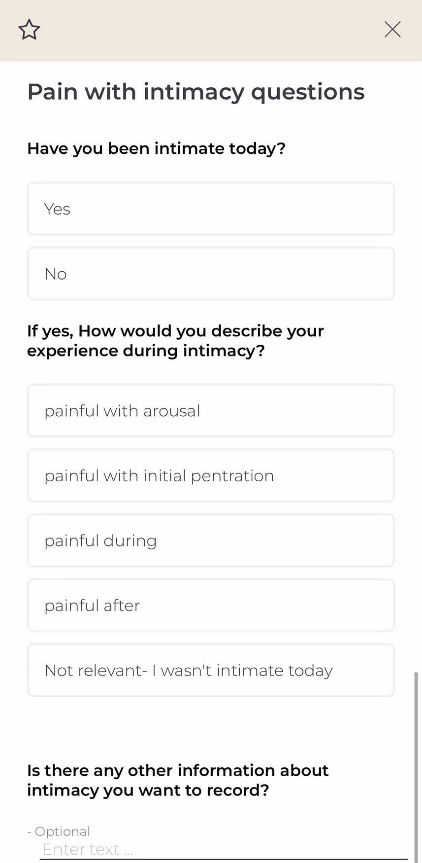 UX Gallery Screens - Matilda - Daily Use