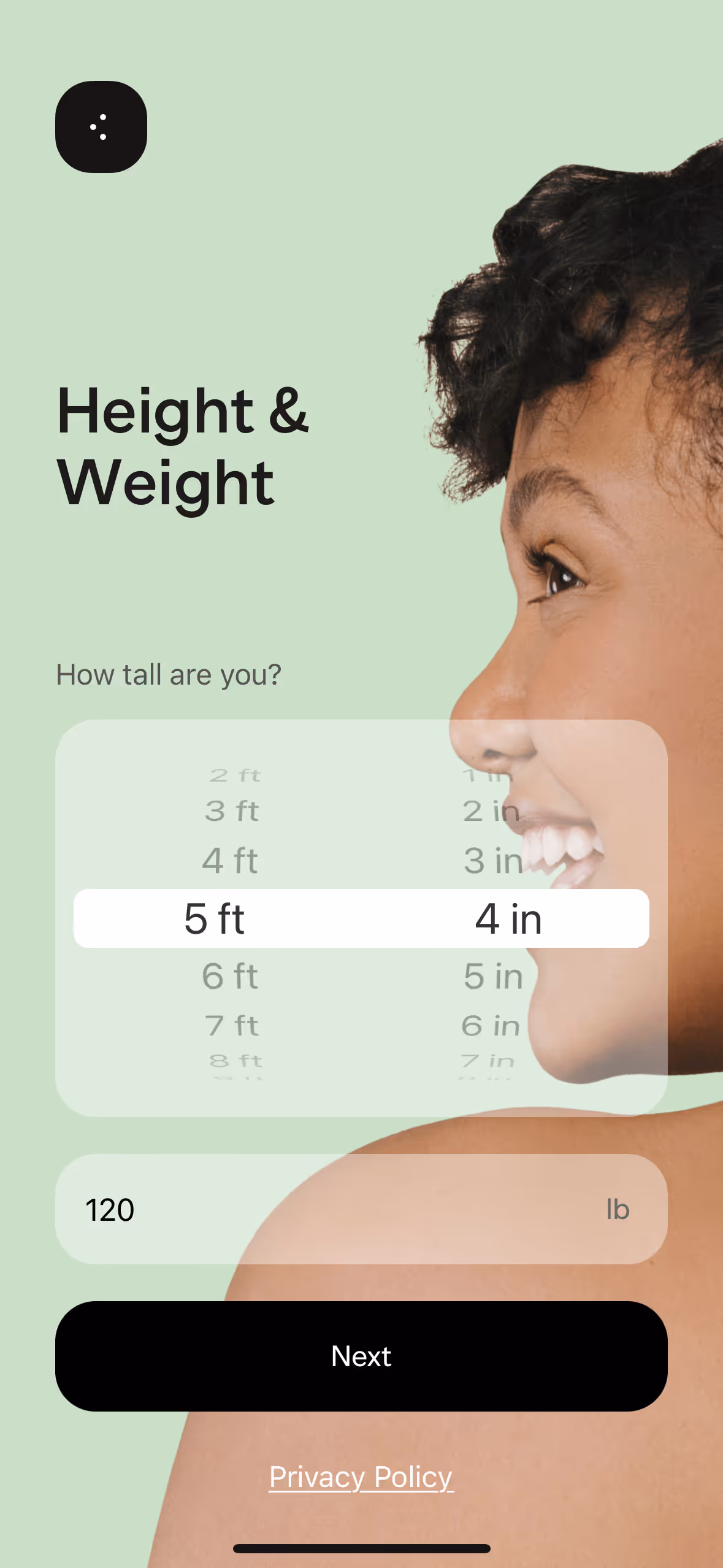 UX Gallery Screens - Vessel - Setup and taking the first test