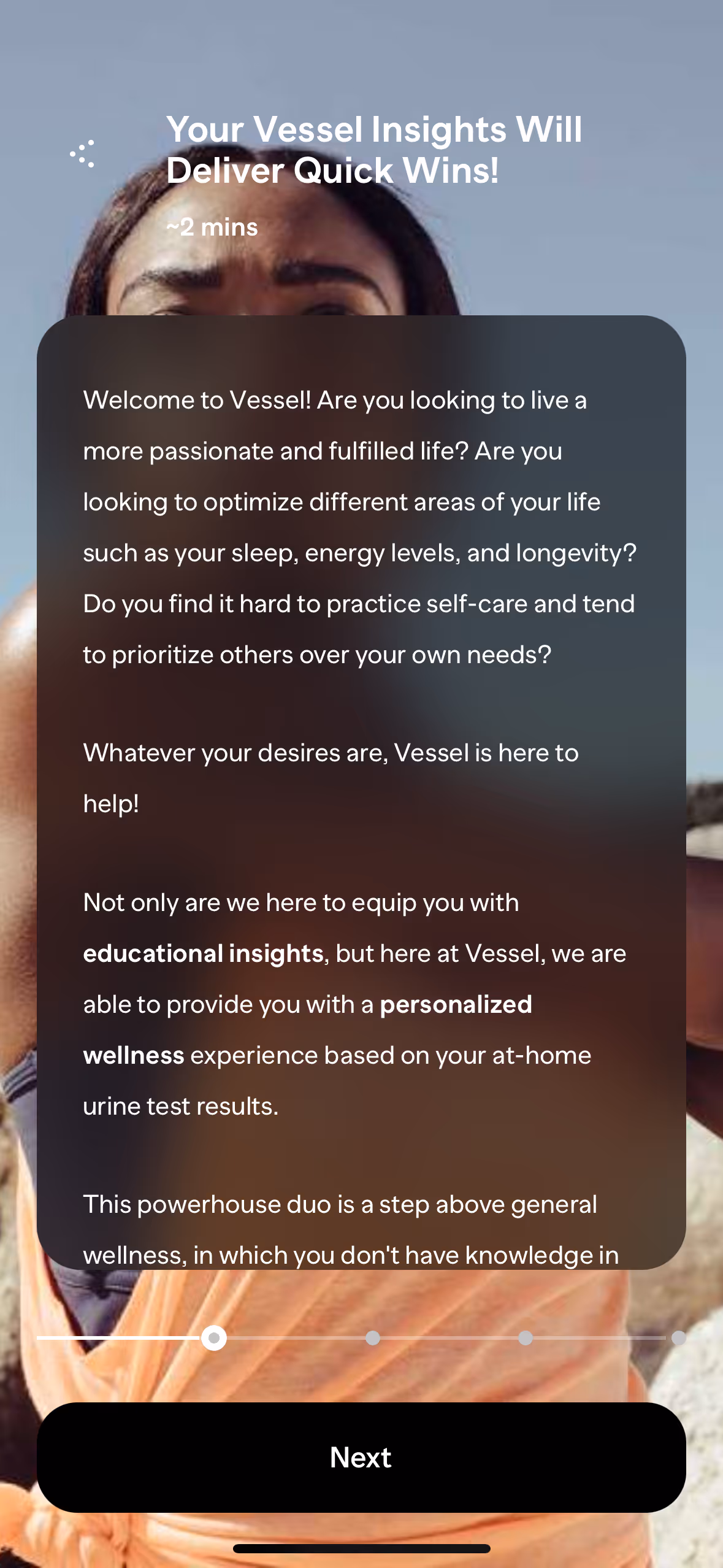 UX Gallery Screens - Vessel - Daily Use Insights