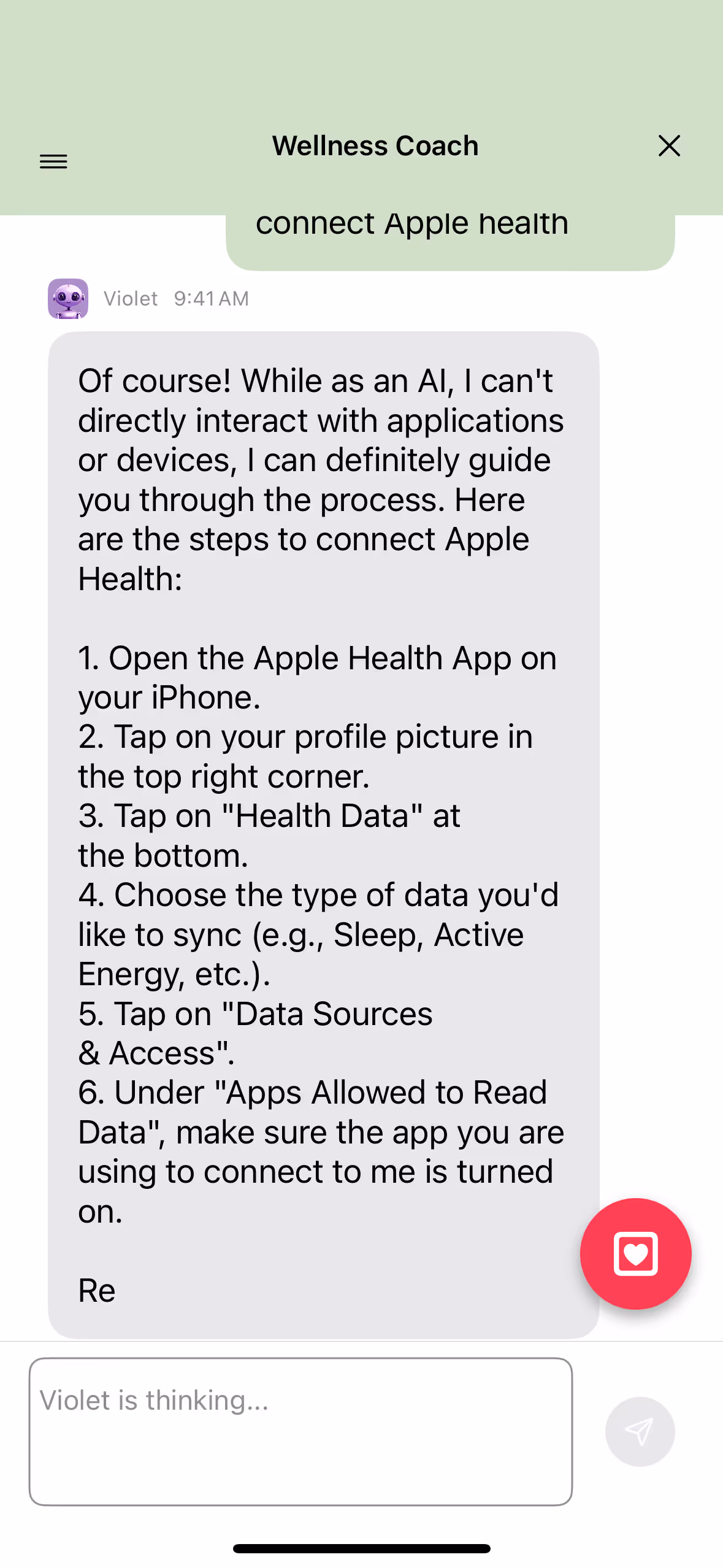 UX Gallery Screens - Vessel - Daily Use Health Coach