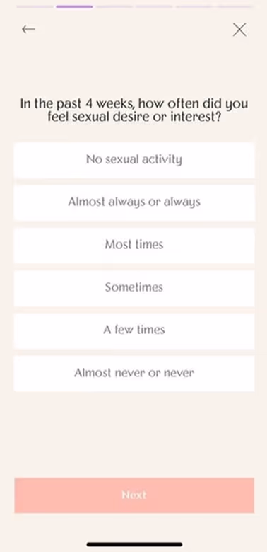 UX Gallery Screens - Rosy App Setup and Onboarding