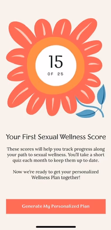 UX Gallery Screens - Rosy App Setup and Onboarding