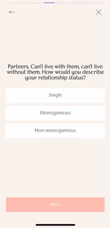 UX Gallery Screens - Rosy App Setup and Onboarding