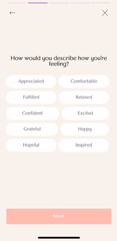 UX Gallery Screens - Rosy App - Daily Use To-Do Items
