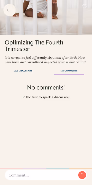 UX Gallery Screens - Rosy App - Daily Use Live events and coaching