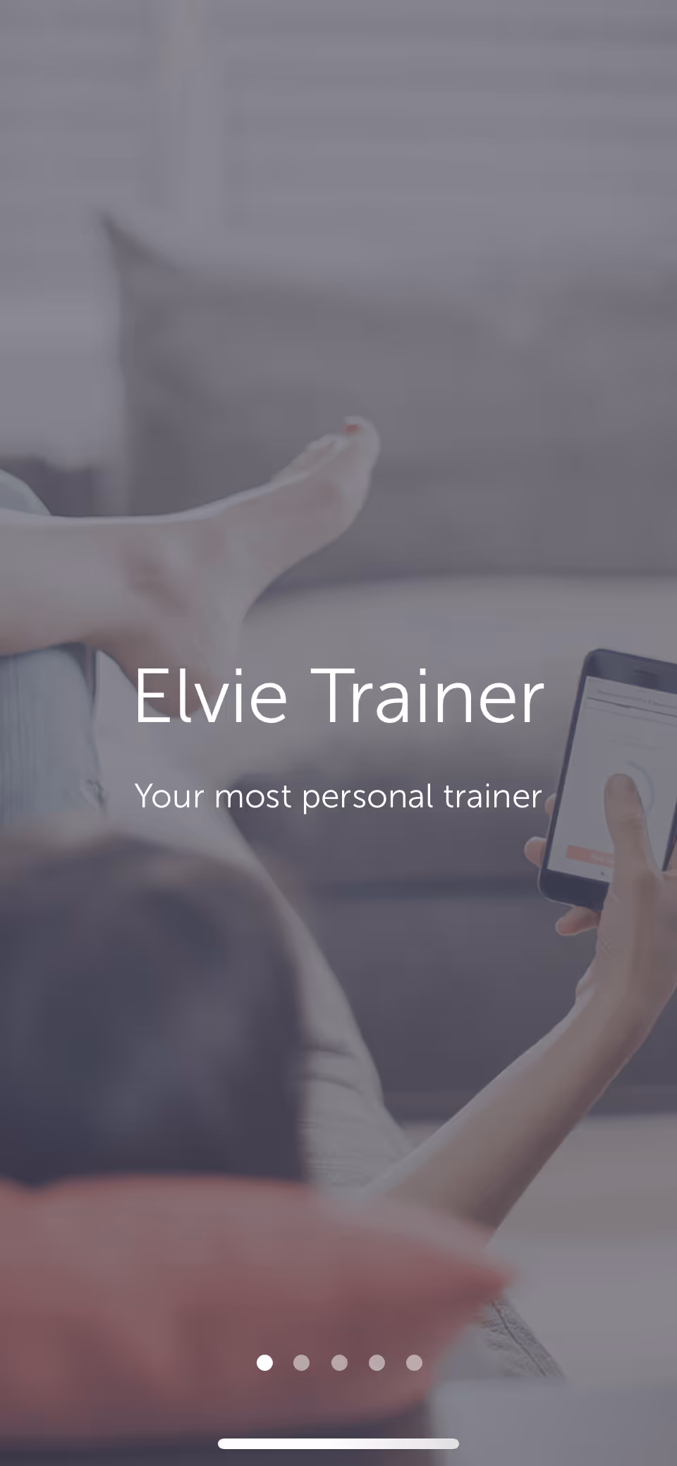 UX Gallery Screens - Elvie Trainer-Value prop