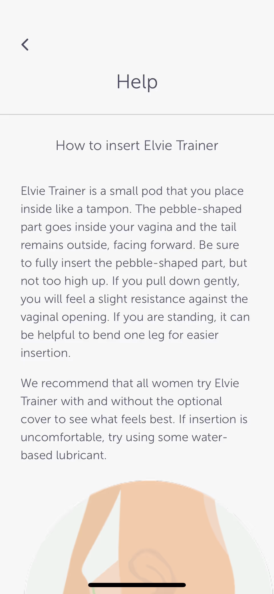 UX Gallery Screens - Elvie Trainer-Onboarding