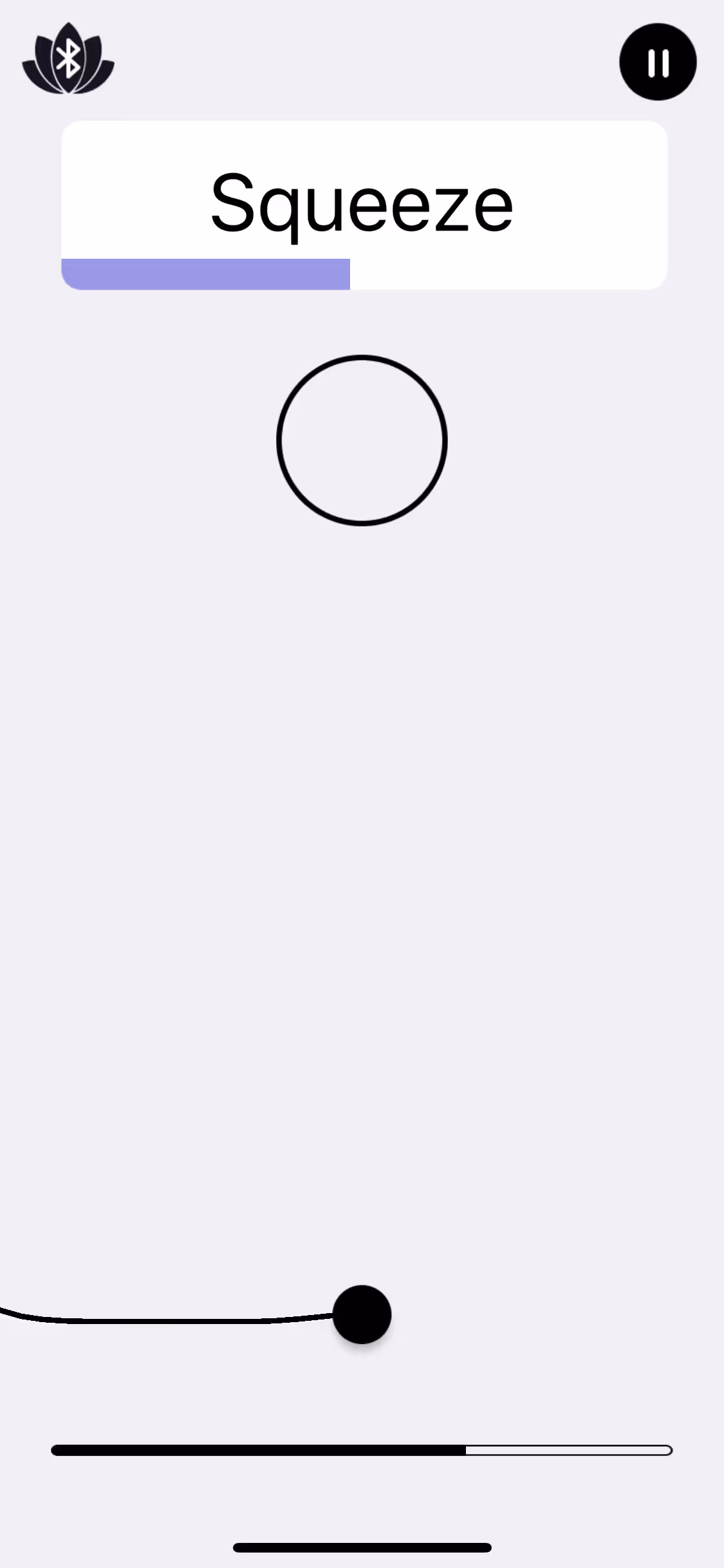 UX flow gallery - Perifit Calibration