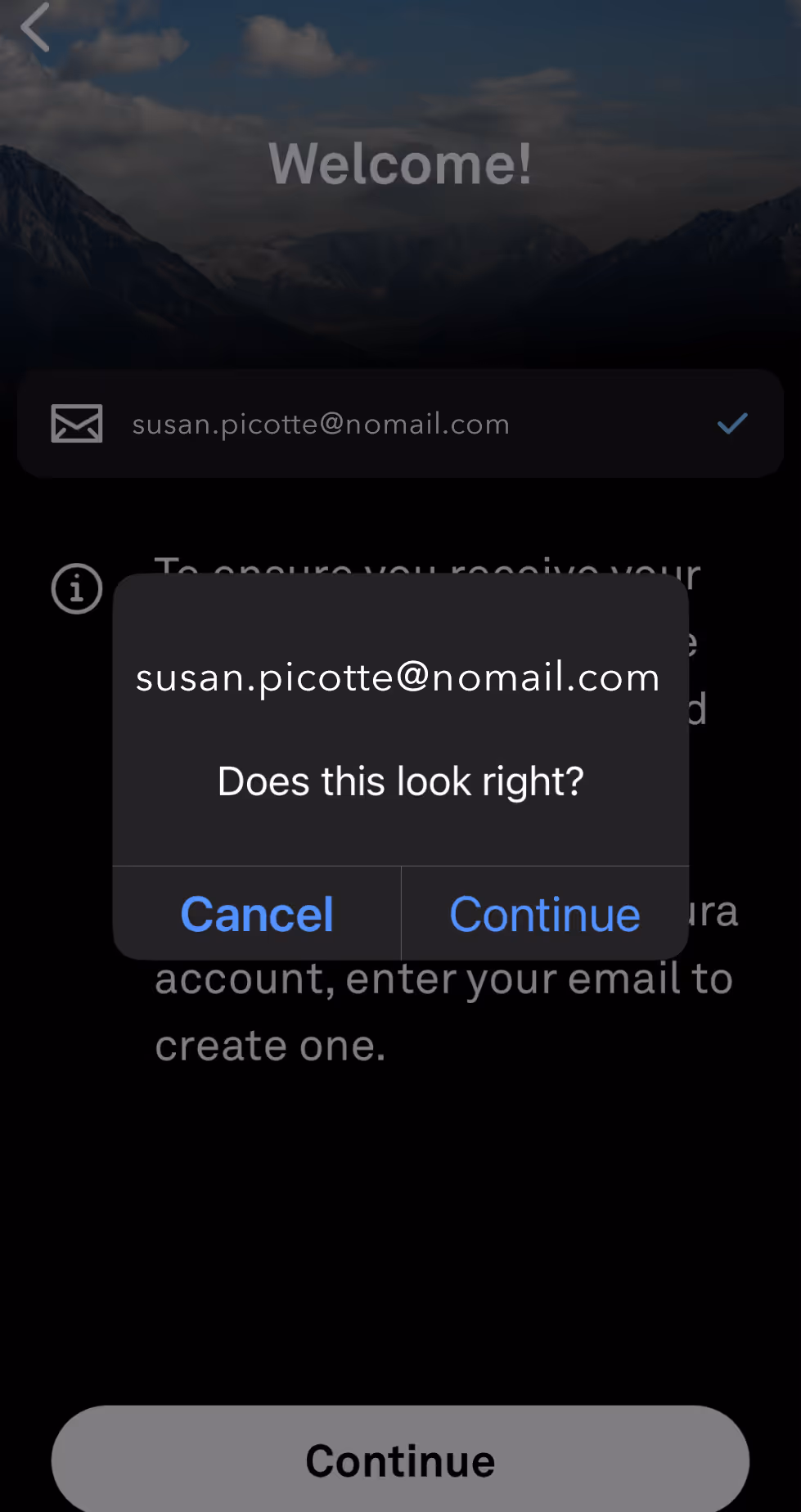 UX Setup Flow Screens - Email success