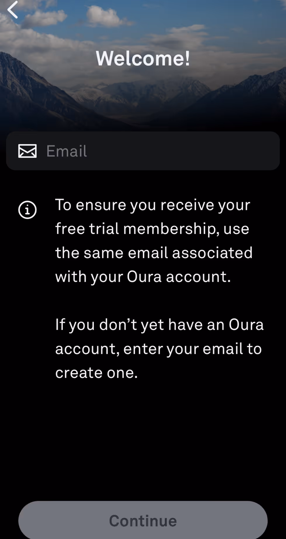 UX Setup Flow Screens - Welcome