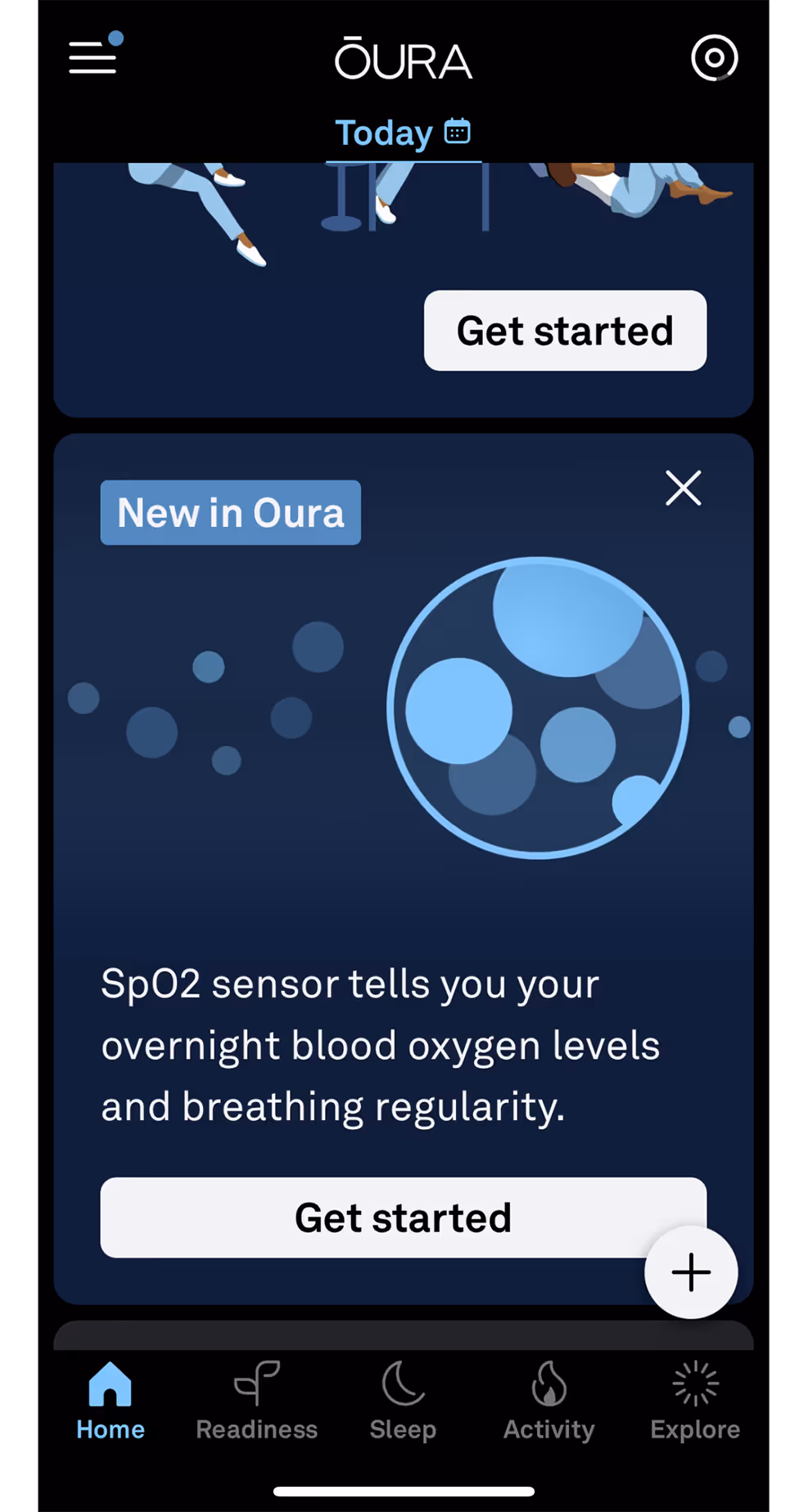 UX femtch Flow Screens Oura - Updates