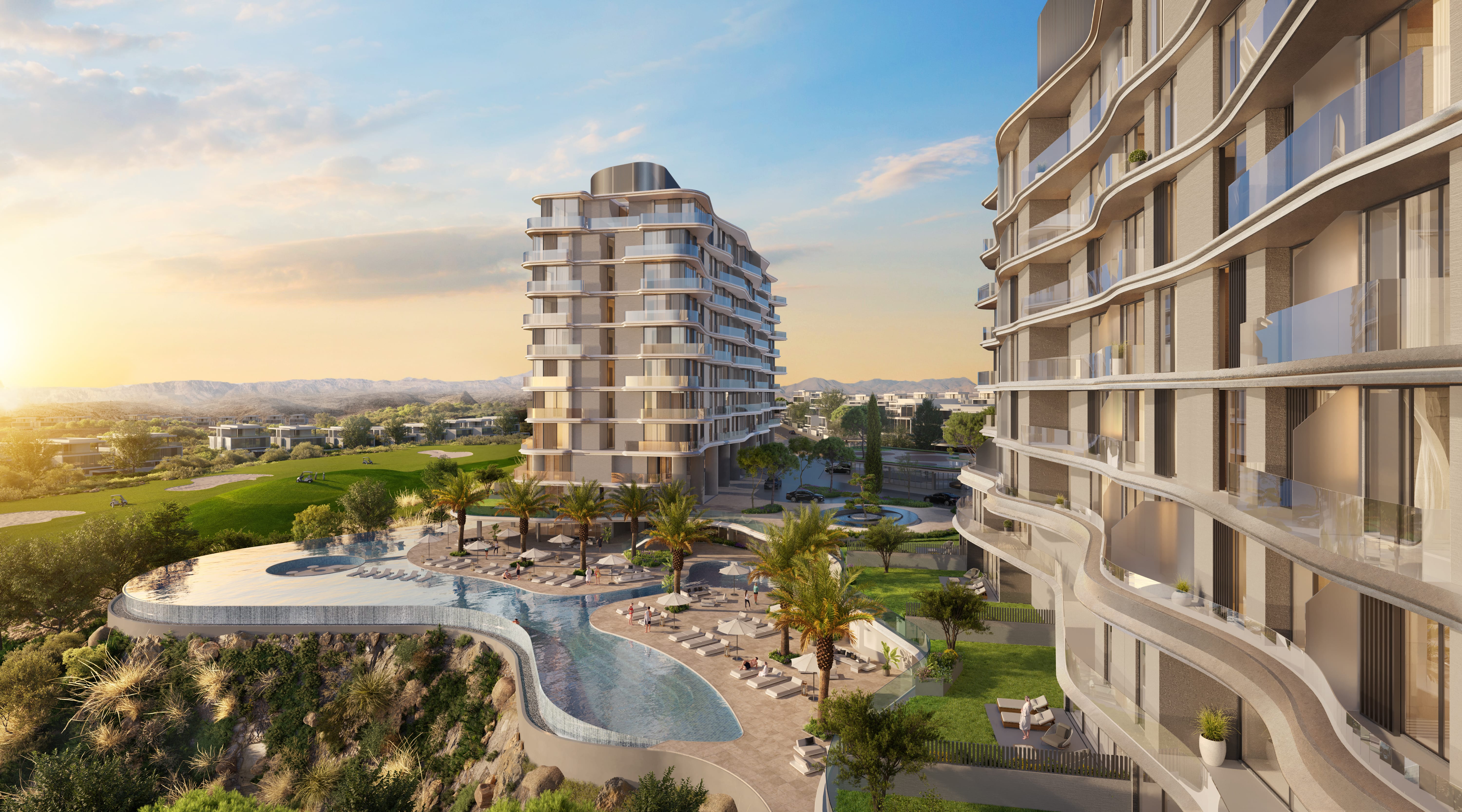 Luxuriöse Residenzen an den Klippen — AIDA, Oman