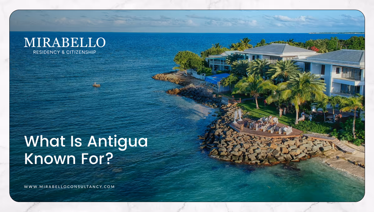 ¿Por qué es conocida Antigua? Playas, comida y ciudadanía por inversión