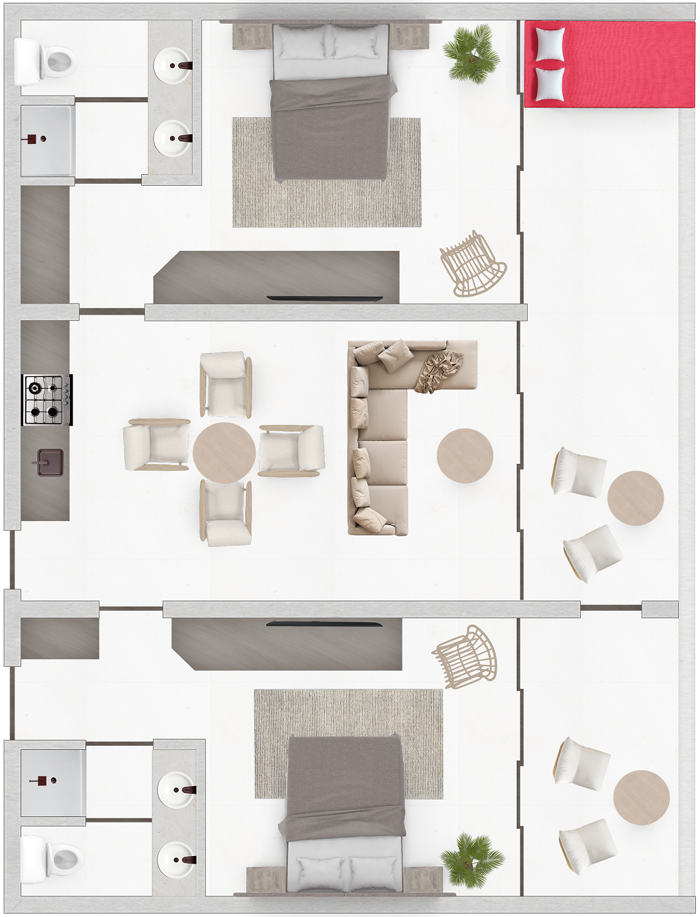 Apartments Within a Boutique Seaside Resort Complex, Antigua — image 2 of 11 — Half Moon Bay, Antigua, Antigua and Barbuda