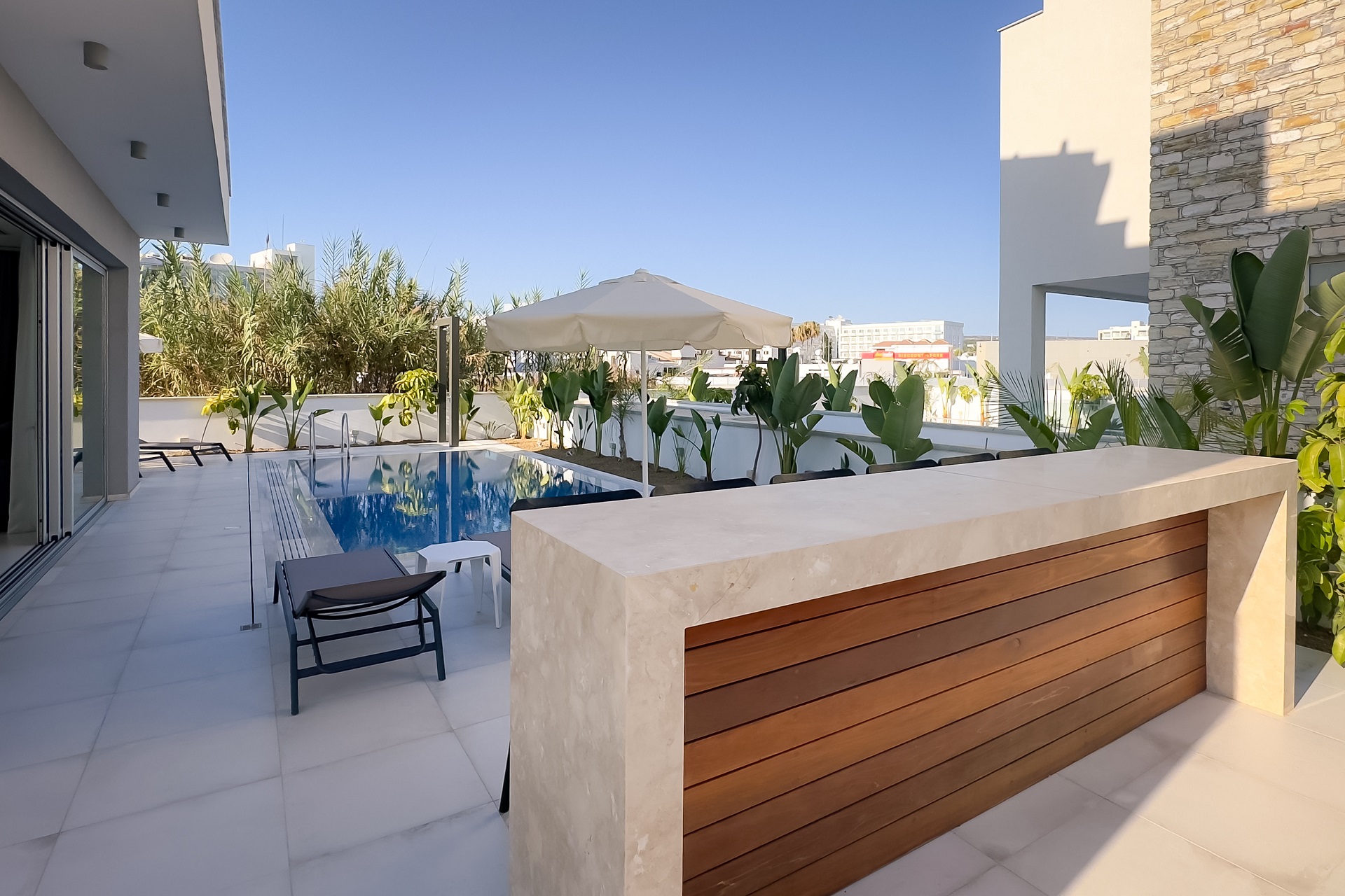 Ayia Napa Premium Seaview Villa — image 10 of 19 — Ayia Napa, Famagusta, Cyprus (prime location, short walk to nearest sandy 