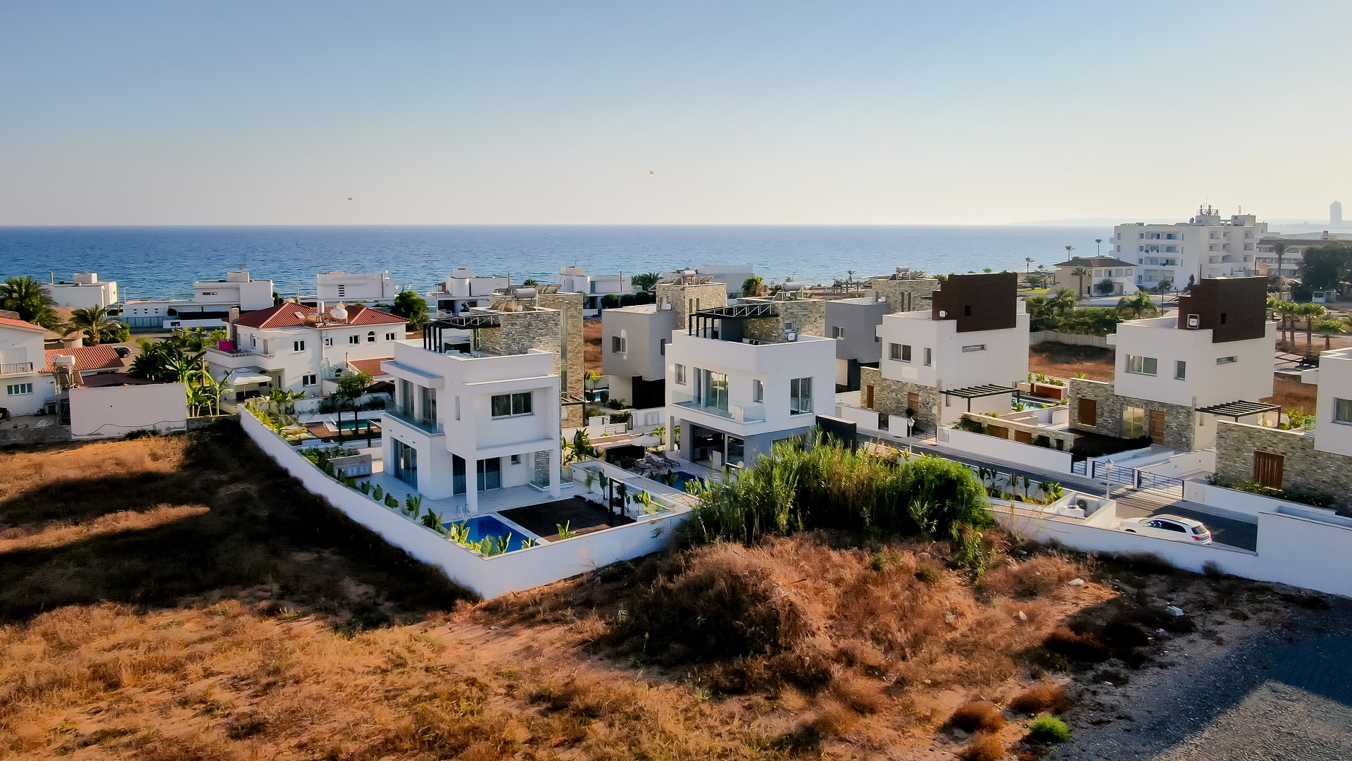 Ayia Napa Premium Seaview Villa — image 3 of 19 — Ayia Napa, Famagusta, Cyprus (prime location, short walk to nearest sandy b