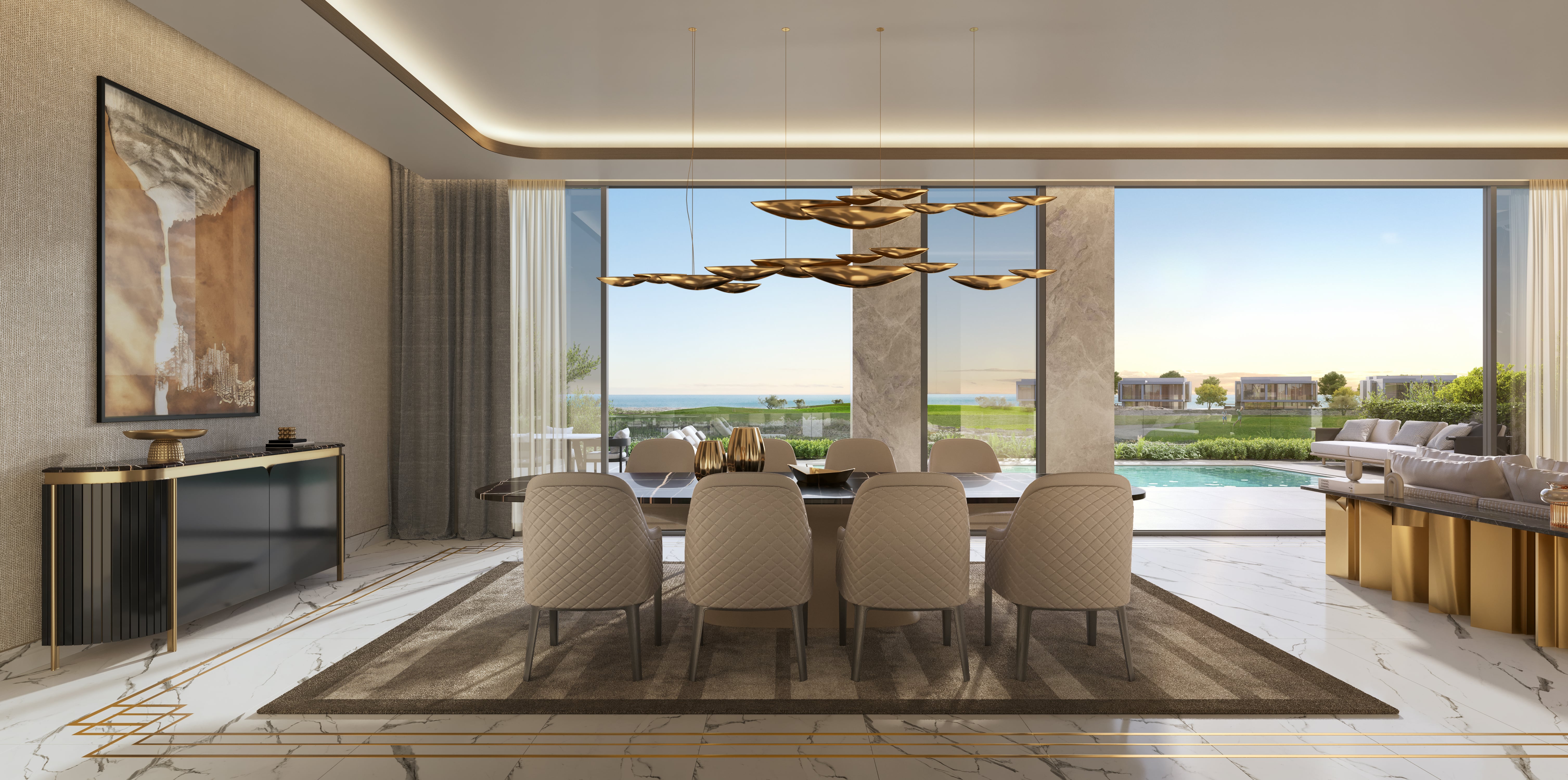 Prestigious Golf Villas with Private Pool and Elevator in Muscat — image 9 of 11 — Muscat, Oman, Oman