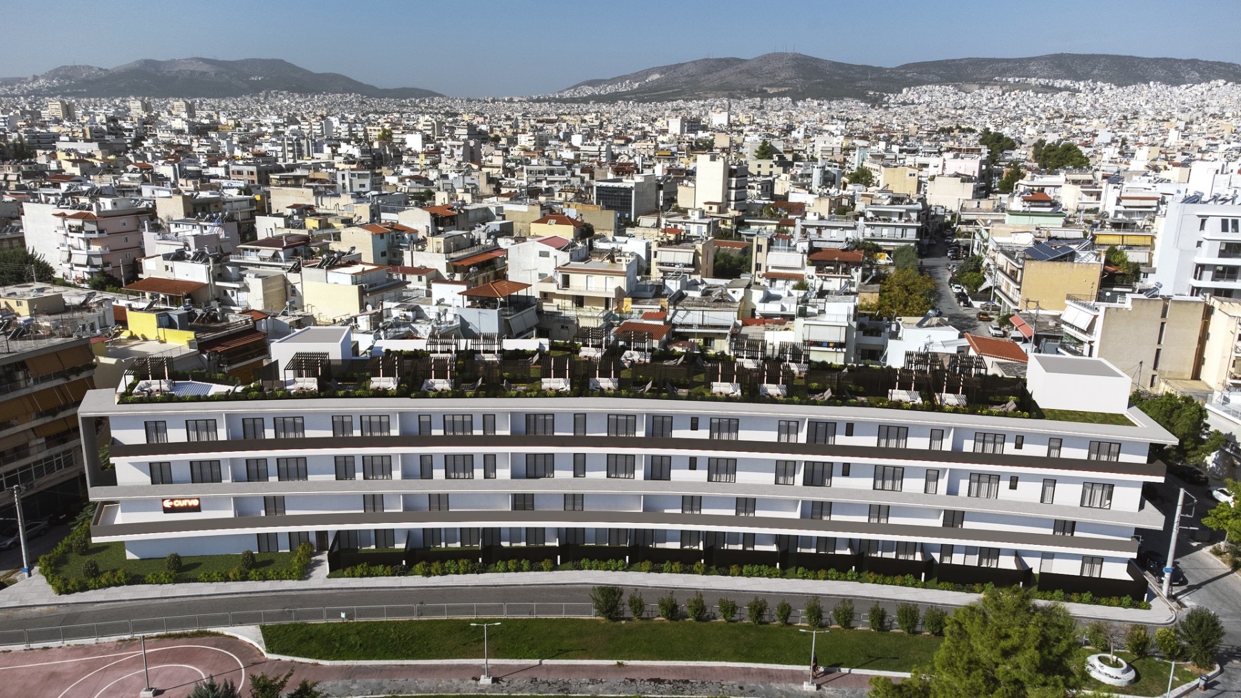 Modern Garden Residences in Athens — image 2 of 20 — Greece