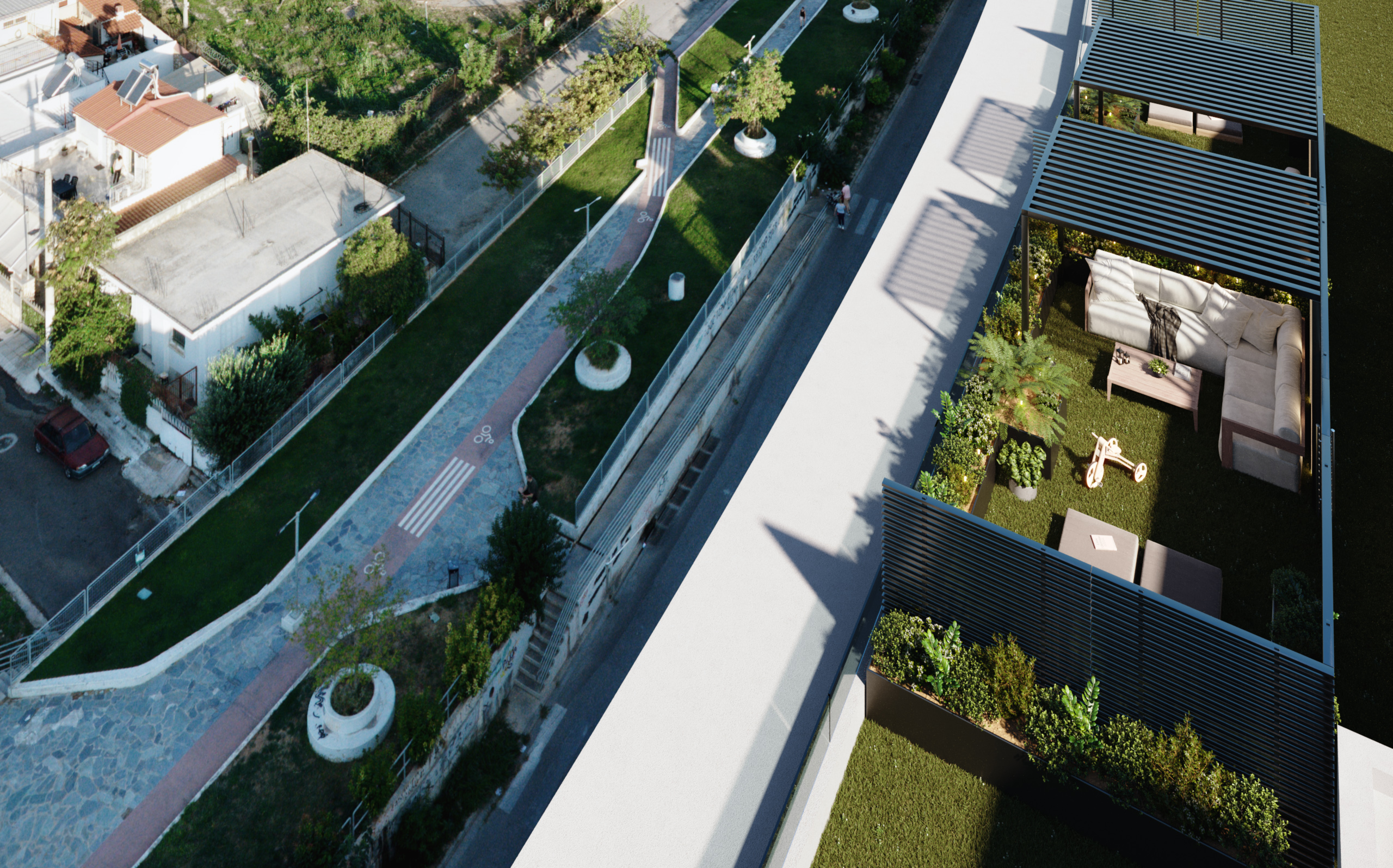 Modern Garden Residences in Athens — image 9 of 20 — Greece