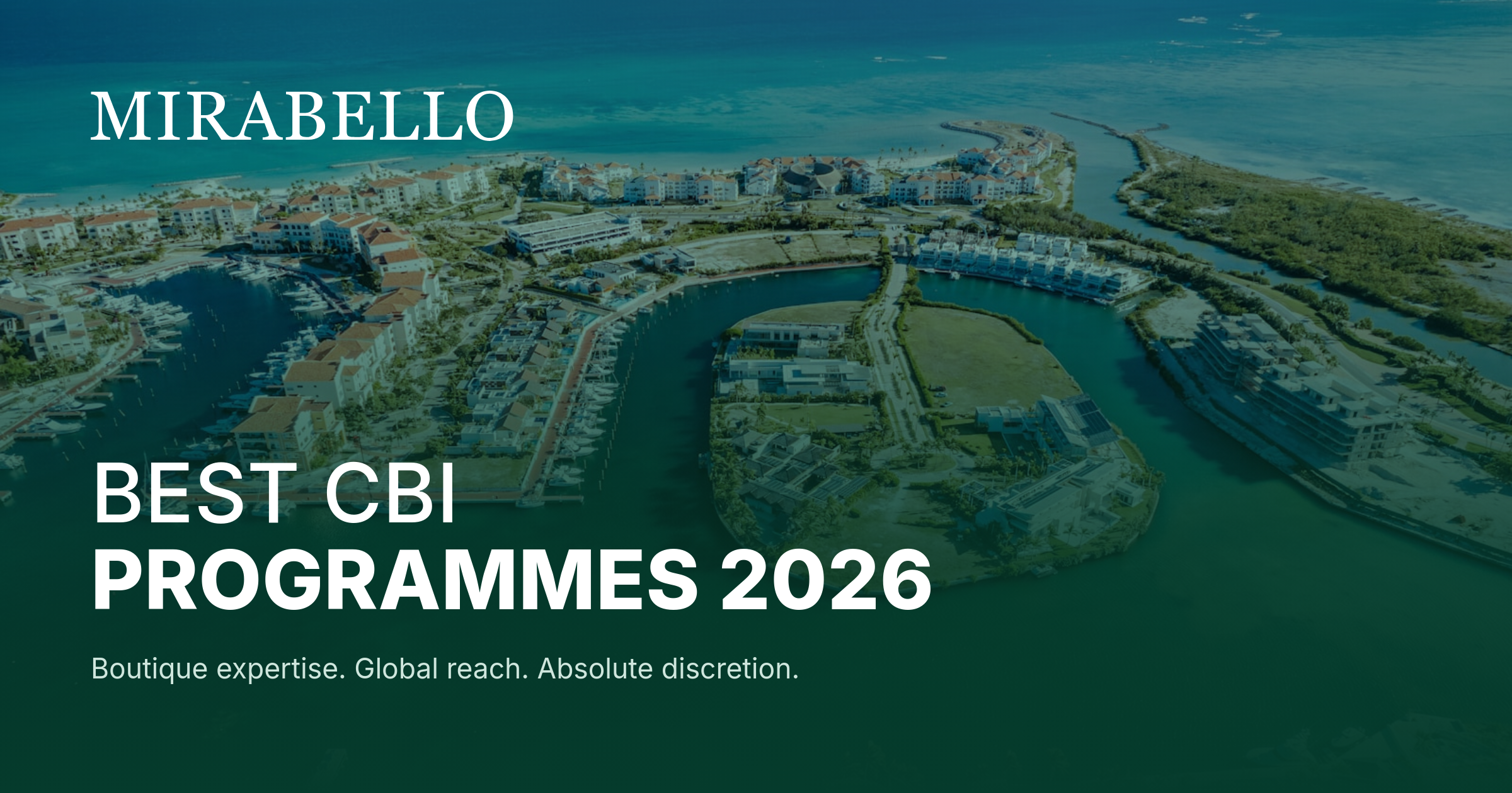 Best Citizenship by Investment Programmes 2026: A Swiss Advisor's Ranked Guide