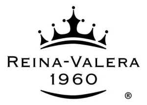 Logo for Reina Valera 1960. There is a crown with "Reina Valera 1960" below it.