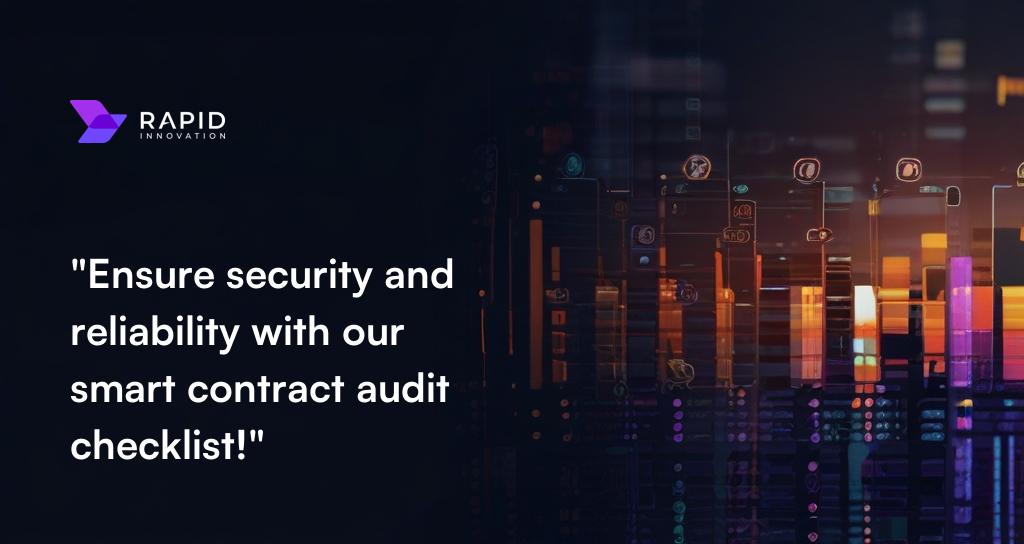 Complete Checklist For Smart Contract Audit