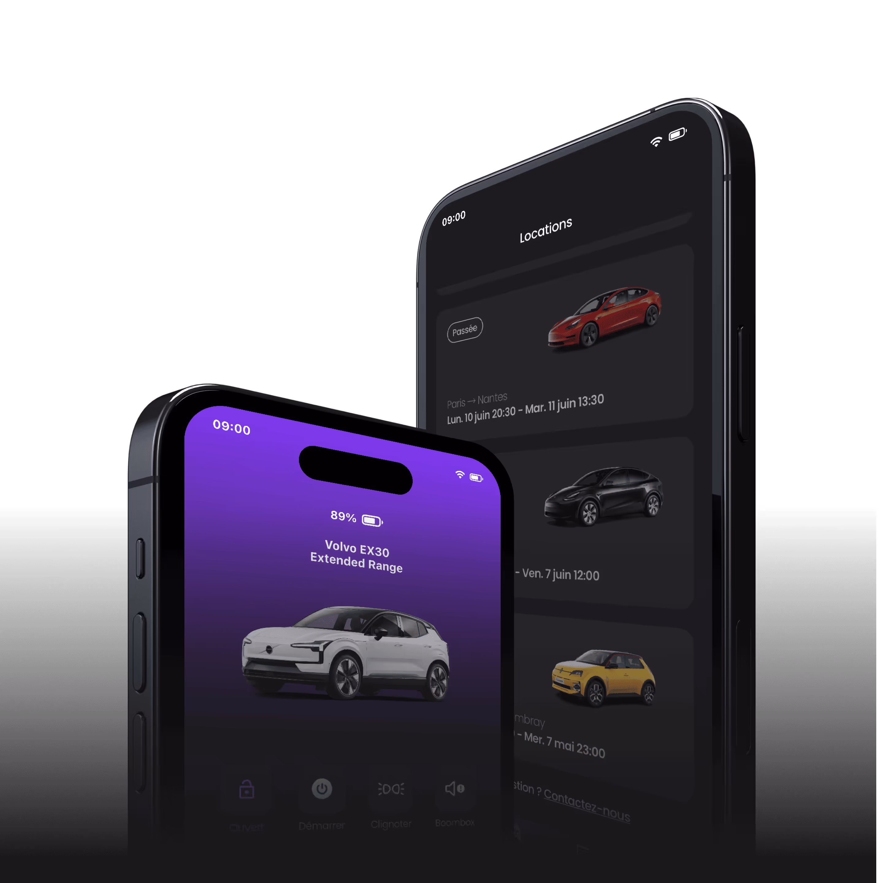 application Jool presentation location voiture electrique