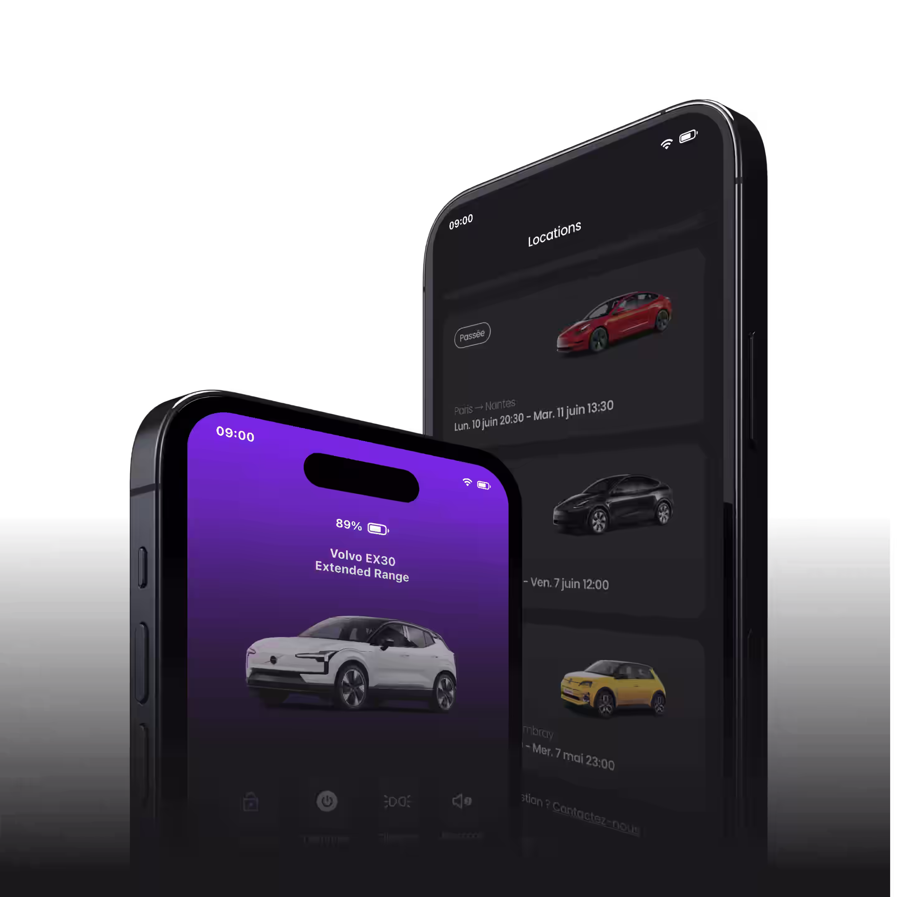 application Jool presentation location voiture electrique