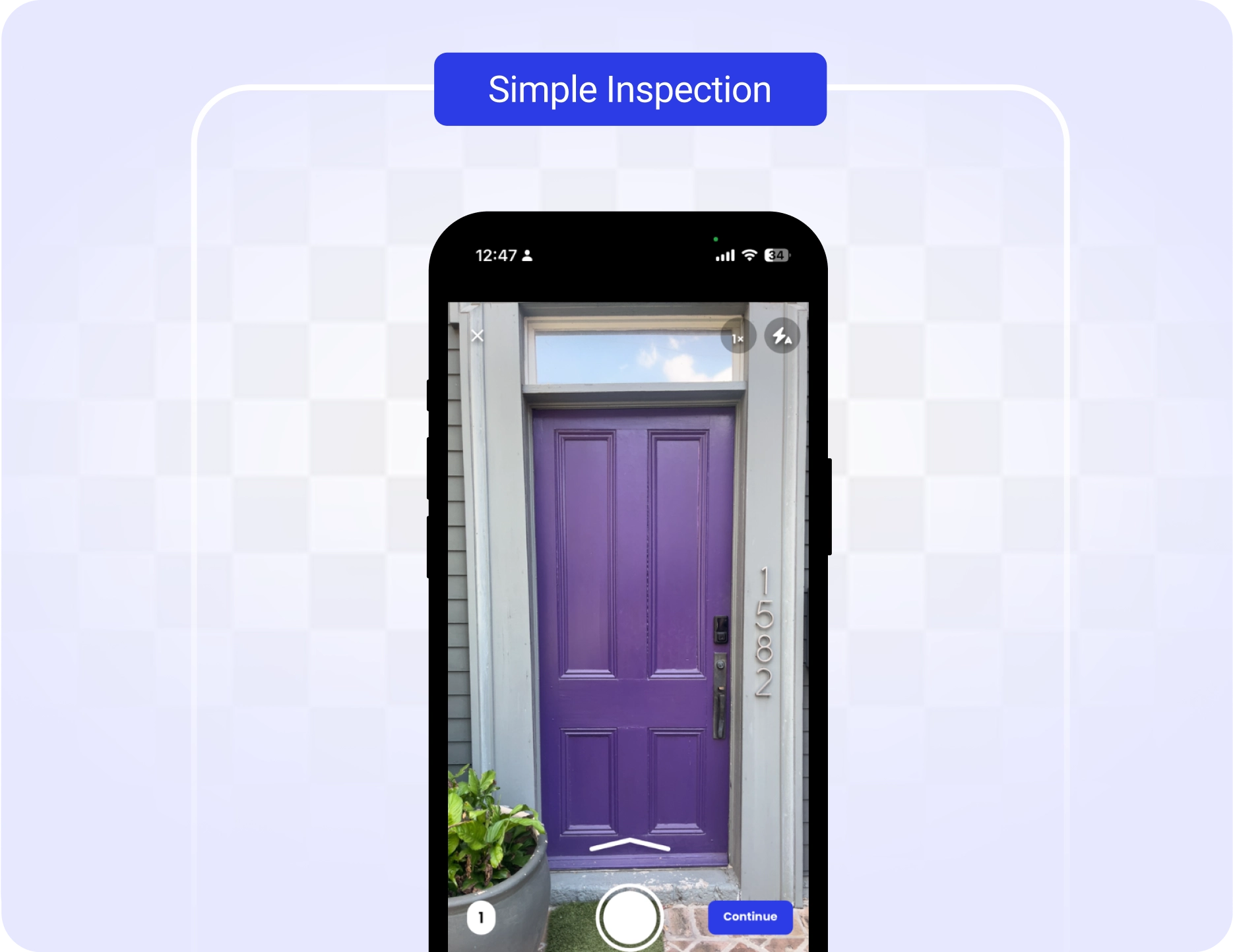 RentCheck Front Door Inspection
