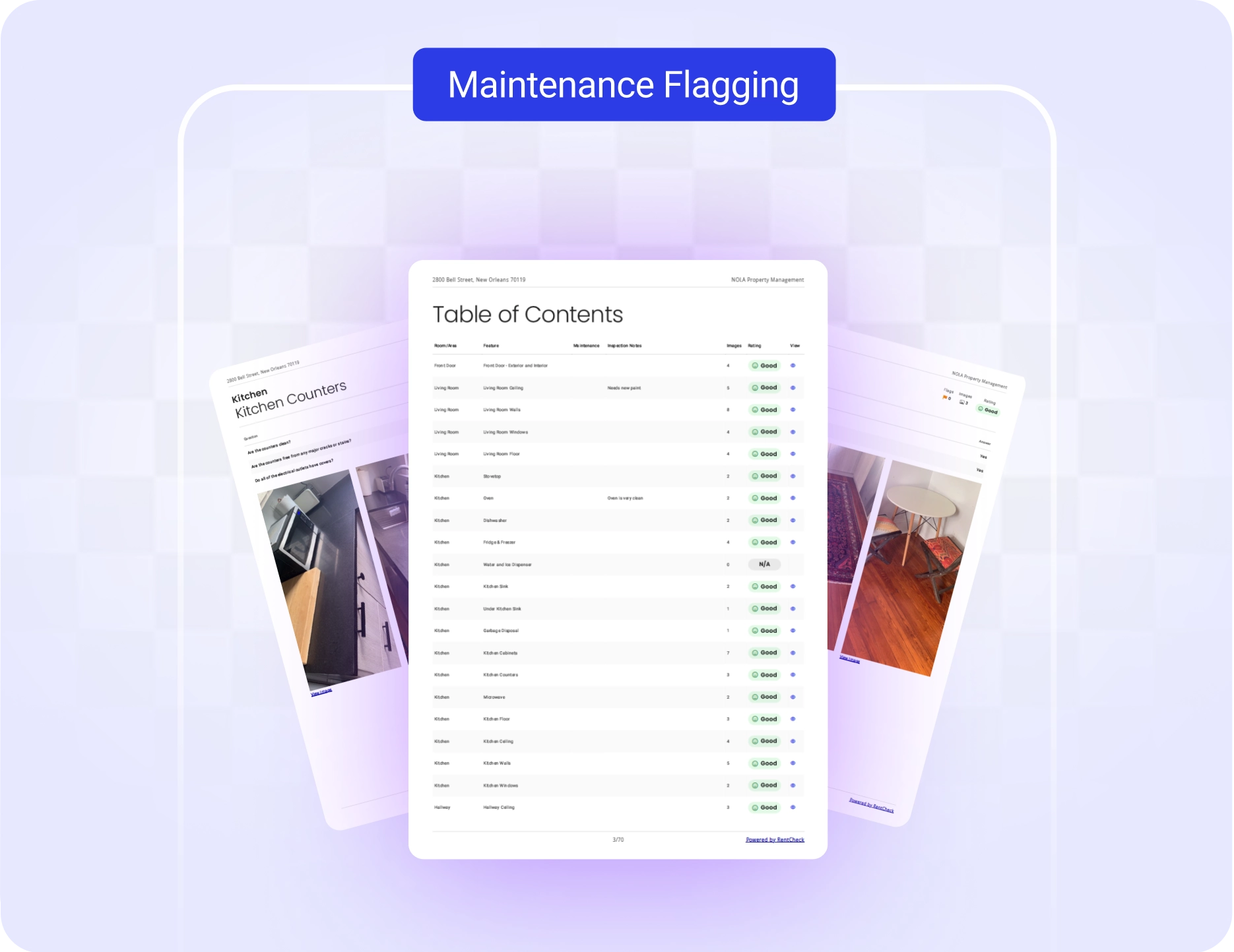 RentCheck Inspection Report
