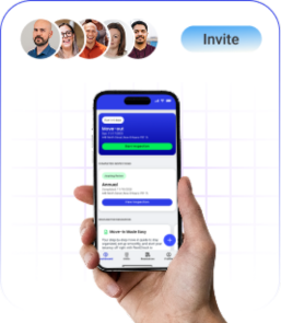 Tenants being invited to perform inspections in RentCheck. When they receive their inspection they have a user friendly dashboard to manage their inspections. 